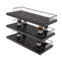 Bothyi - Diseño De Estacionamiento De Coche Diorama, Escala 1:64, Modelo De Vehículo Fundido A Presión, Vitrina