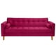 thumbnail image 1 of Sofa Retro 3cg Felpa 04 Burdeo, 1 of 6