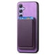 thumbnail image 4 of Funda de Cuero Magnética con Tarjetero para Samsung Galaxy A54 Cubierta Delgada Morado, 4 of 5
