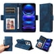 thumbnail image 1 of Carcasa FOXDOCK Xiaomi Poco X5 Pro 5G de cuero PU, diseño acolchado clásico, protección contra caídas y rayones, 1 of 5