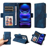 Carcasa Foxdock Xiaomi Poco X5 Pro 5G De Cuero Pu, Diseño Acolchado Clásico, Protección Contra Caídas Y Rayones