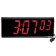 thumbnail image 3 of Reloj digital Pyramid Time Systems DIG-6B con pantalla LED roja de 4 números, 3 of 7