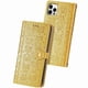 thumbnail image 1 of Funda Cartera FOXDOCK para iPhone 12 / 12 Pro , Flip PU con Relieve de Gatos y Perros, Tarjetero y Soporte, 1 of 6
