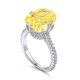 thumbnail image 4 of Anillo de Compromiso para Mujer de 6 Quilates con Corte Cojín Alargado, Plata Esterlina 925 con Circonia Cúbica, Anillos de Promesa de Boda para Ella y Su Esposa, 4 of 6
