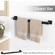 thumbnail image 3 of Juego de accesorios de baño PNWNNH negro mate, 20 piezas, 3 of 7