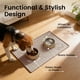 thumbnail image 3 of Tapete de comida para mascotas OHMO, de silicona, impermeable y antideslizante para perros y gatos, 3 of 9