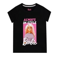 Camiseta Barbie Para Niñas Negra 7