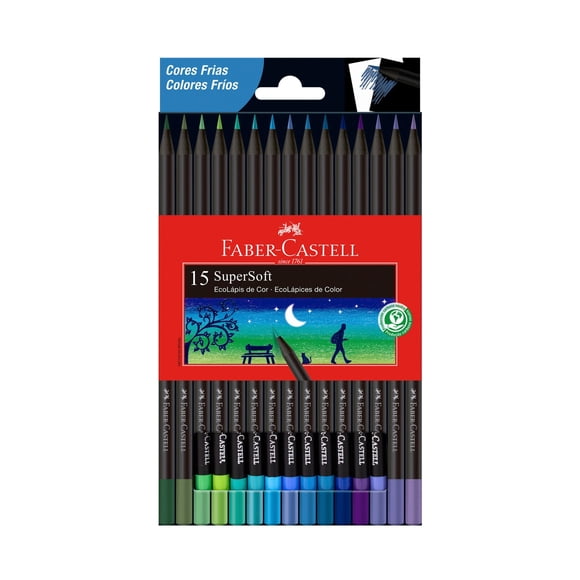 Ecolápiz SuperSoft x15 fríos