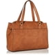 thumbnail image 2 of Bolso Satchel Calvin Klein Reyna de Cuero Vegano Caramelo, 2 of 4