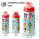 thumbnail image 2 of Noodle y sus AmigosBotella de Agua con Tapa Pop Top de Un Toque, Acero Inoxidable, a Prueba de Fugas, para Deportes, Botella Infantil rosa 12 oz, 2 of 6