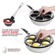 thumbnail image 5 of Sartén para escalfar huevos Modern Innovations, 6 tazas, acero inoxidable, 5 of 8