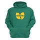 thumbnail image 1 of Polerón Canguro Wu-Tang Verde Aguamarina Talla Xs Unisex, 1 of 2