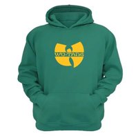 Genérico - Polerón Canguro Wu-Tang Verde Aguamarina Talla S Unisex