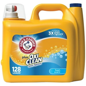Detergente Líquido Para Ropa Arm & Hammer Plus Oxiclean 4,9 L