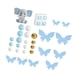 thumbnail image 1 of Juego De Adornos Para Tarta De Elefante, Letras De Bebé, Suministros De Fiesta Para Fiesta, Niños, Boda, Azul, 1 of 5
