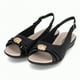 thumbnail image 3 of Sandalia Mujer Negro/Dorado Camila 0125 Piccadilly, 3 of 4