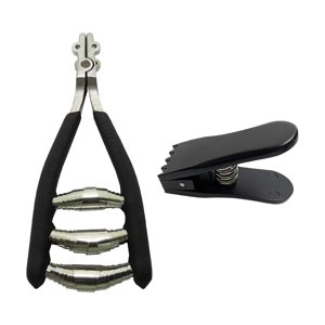 Ioensy - Abrazadera De Arranque Con 3 Resortes Para Raquetas De Tenis, Squash Y Bádminton