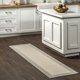 thumbnail image 1 of Alfombra corredor nuLOOM Asha 61 cm x 152 cm Gris Claro con Borde, 1 of 9