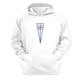 thumbnail image 1 of Polerón Canguro U Católica Blanco Talla M Unisex, 1 of 2