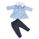 thumbnail image 3 of Fashion Girl Doll Abrigo Y Pantalones De Invierno Para Mu?eca Americana De 18 Pulgadas Accs Azul Cielo, 3 of 5