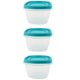 thumbnail image 1 of Contenedores de almacenamiento de alimentos Utensilux Rubber Maid, juego de 7 piezas, 1 of 4