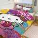 thumbnail image 1 of Hello Kitty Print Bedding Set Pattern Duvet Cove Set 3 Pieces 1 Quilt Cover And 2 Pillowcases for Women Men Teens, 1 of 5