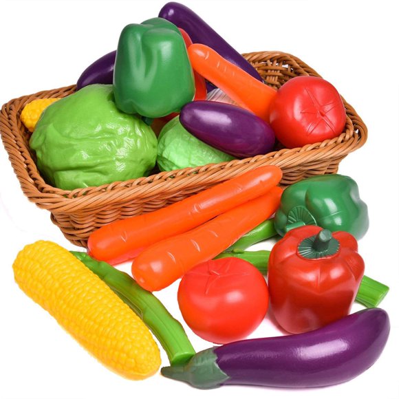 Playset Liberty Imports, 20 piezas, juego de verduras para niños
