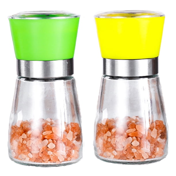 Molinillo de sal y pimienta - Saleros y pimenteros para chefs profesionales con acero inoxidable cepillado