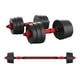 thumbnail image 1 of Set De Mancuernas Ajustables 10 kg Convertible A Barra, 1 of 5