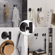 thumbnail image 4 of Juego De Accesorios De Baño Belug Toalleros 304 Inoxidable 11pcs Negro, 4 of 5