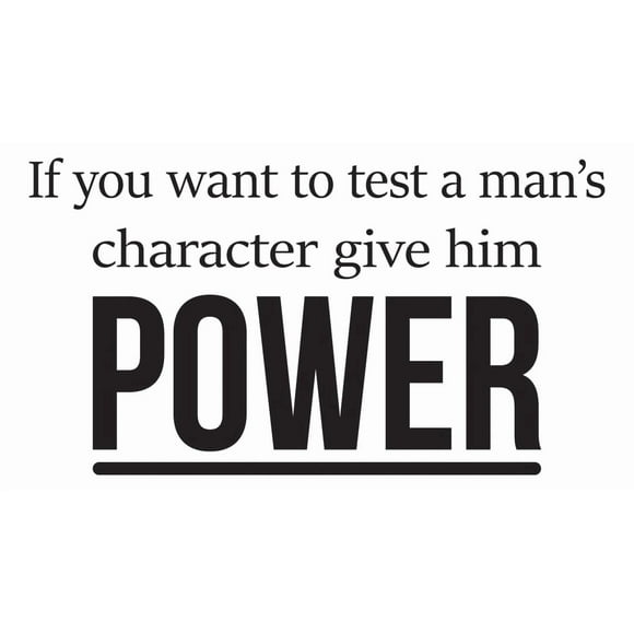 Decomural A Man's Power Inspirational WS-43076