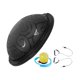 thumbnail image 2 of Pelota De Equilibrio De 18 Pulgadas Con Bomba De Pie, Antideslizante, Para Pilates En Casa, Gimnasio, Color Negro, 2 of 5