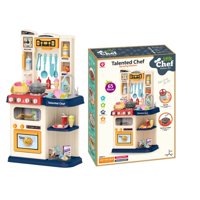 Click Ventas - Set De Cocina Chef Con Luz, Sonido Y Accesorios 65 Piezas