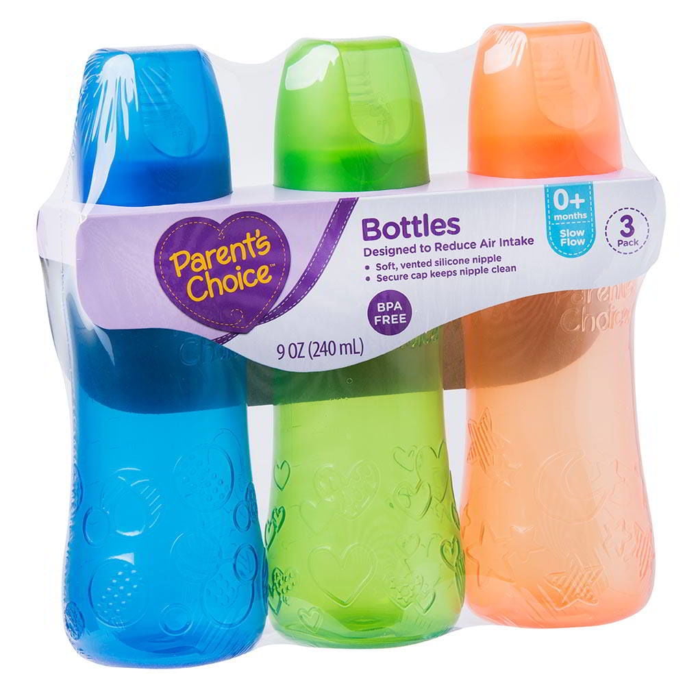 Pack De 3 Mamadera Multicolor, Producto Surtido 1 Un 3 Un Parent's Choice