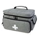 thumbnail image 3 of Organizador de botiquines de emergencia, bolsa de almacenamiento médico, botiquín de primeros auxilios para emergencias, botiquín de primeros auxilios gris, 3 of 5