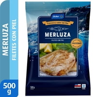 Merluza Filetes Con Piel 500 G Lider