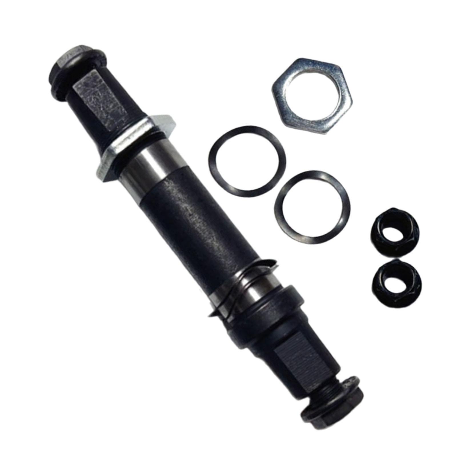 Magideal - Juego De Rodamientos Centrales Para Bicicleta Estática, Piezas De Rodamientos De Transmisión, Reparación De Ayuda Protectora Para Entrenamiento, Eje C 137 Cm