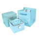 thumbnail image 1 of Caja De Regalo Con Forma De Rosa Para Joyería, Caja De Almacenamiento De Joyería Para El Día De La Madre, Ceremonia, Cumplea?os, Azul Lago, 1 of 5