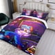 thumbnail image 3 of Friday Night Funkin Conjunto de sábanas temático, trío de piezas, cómodo y amigable con la piel, diseño único, regalo de decoración para el hogar para familiares, amigos y fans, 90 cm * 190 cm, 3 of 6