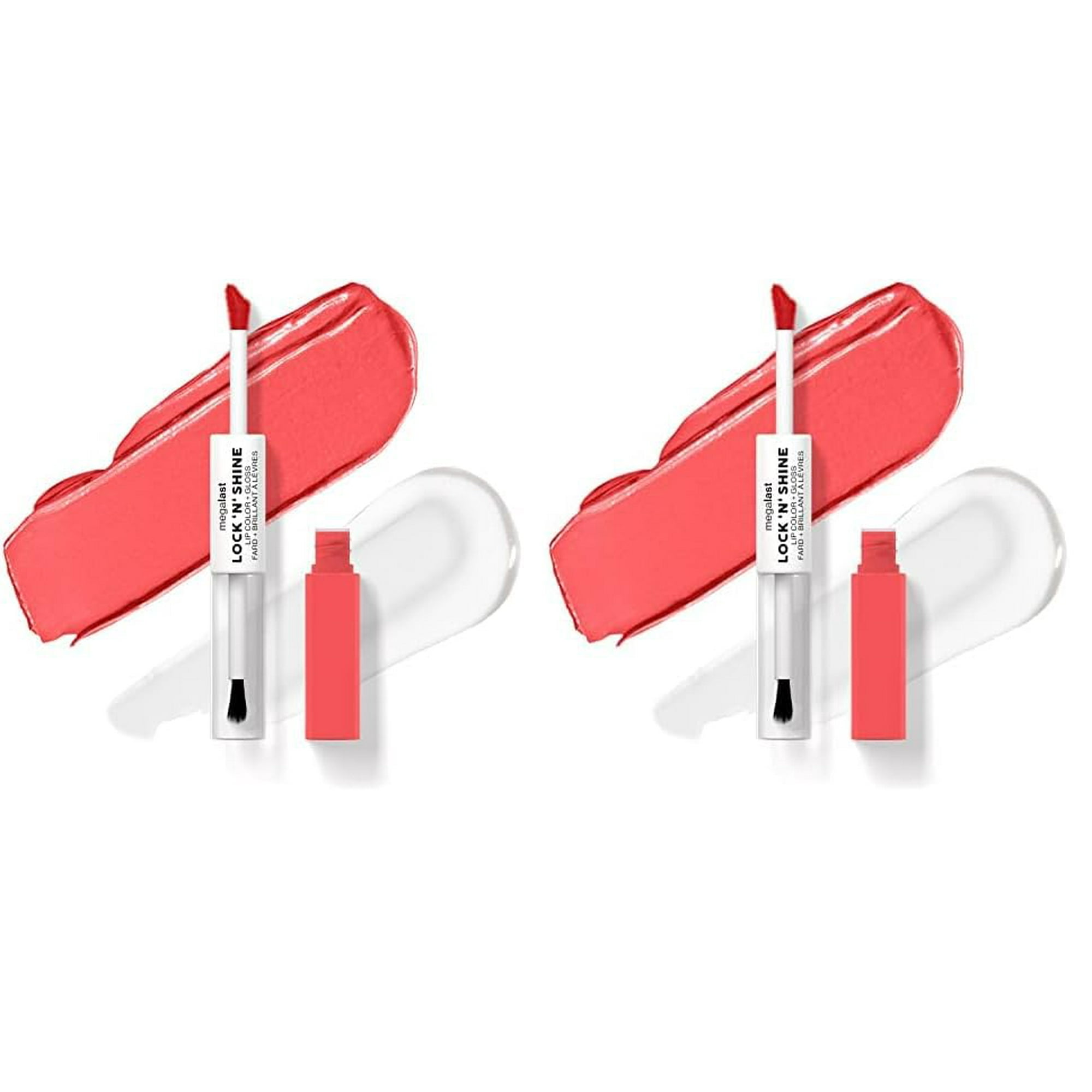 Wet N Wild - Lápiz Labial Húmedo Y Salvaje Megalast Lock 'n' Shine Lip Color + Gloss