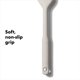 thumbnail image 4 of Espátula OXO Good Grips de silicona para uso diario, color blanco, 4 of 6