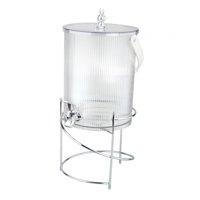 Magideal - Dispensador De Bebidas, Contenedor Dispensador De Bebidas Con Grifo, Jarra De Agua Fría Portátil Y Resistente, Barril De Bebidas Para Jugo Helado 19Cmx39Cm 5L