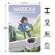 thumbnail image 3 of Cartel de Metal Desmarcar Nausicaä del Valle del Viento 30x20 cm, 3 of 6