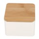 thumbnail image 5 of tapa de bambú recipiente de almacenamiento de té caja de organizador contenedor de madera carrito de té contenedor e, 5 of 5