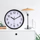 thumbnail image 4 of Reloj de pared de plástico de 10 pulgadas, reloj Shi Ying, reloj para dormitorio y sala de estar, sencillo., 4 of 5