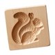 thumbnail image 1 of Cortador De Galletas De Madera, Herramienta Para Hornear Para Navidad, Reunión Familiar, Acción De Gracias, 10 Cm X 10 Cm X 2 Cm, 1 of 5