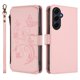 thumbnail image 2 of Funda Cartera Mariposa para [Samsung Galaxy A55 5G] con Soporte y Cremallera Rosa, 2 of 6