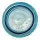 thumbnail image 4 of Florero Jarron Decorativo De Vidrio Florero Con Diseño azul, 4 of 5
