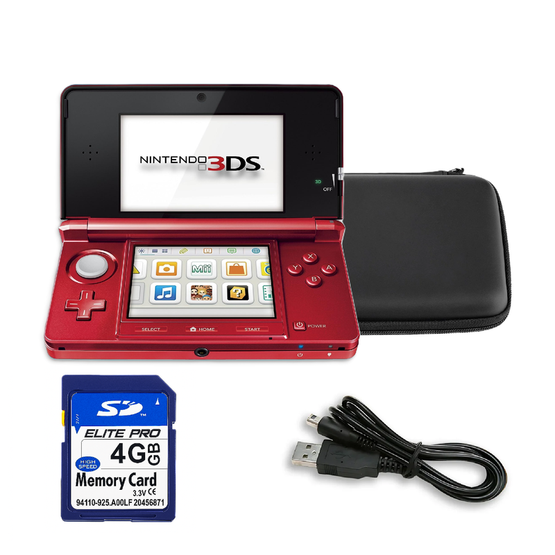 Nintendo Consola Portátil 3Ds Rojo Metálico - Reacondicionado