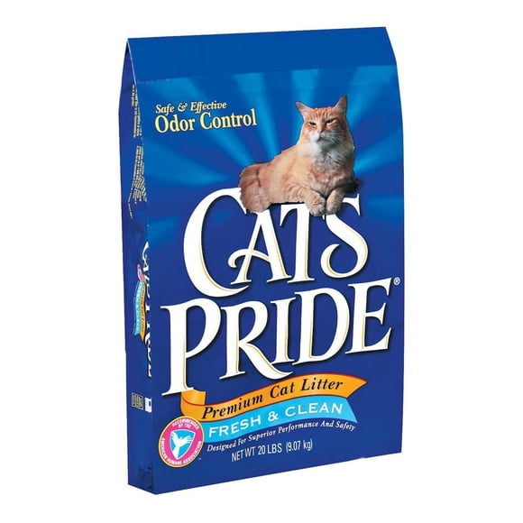 Cat Litter Cat's Pride Premium Clay, bolsa de 9,1 kg